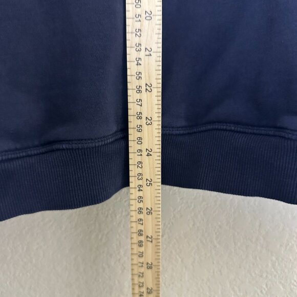 Yale University Blue Hoodie Men XL Embroidered College Sweatshirts Pullover Fall - Picture 3 of 11